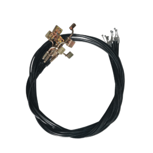 Electric scooter brake and lock control cable assembly