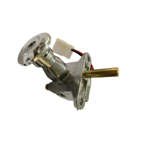 Electric scooter ignition key lock assembly with wiring connector