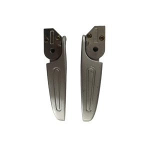 metal footrest pair for electric scooter left and right side