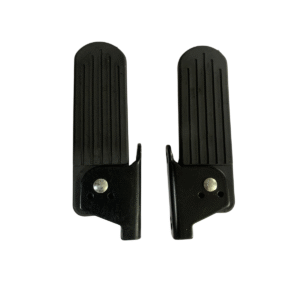 Electric scooter left and right footrest pedals