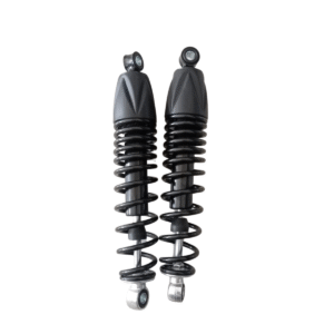 Electric scooter rear shock absorber suspension spring set black