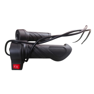 Electric vehicle throttle handle with forward reverse switch for e-scooter and e-bike