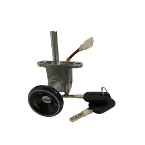 Electric scooter ignition lock switch with keys