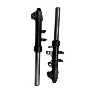 Electric scooter front fork telescopic suspension shock absorber pair