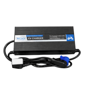 XGo electric vehicle battery charger with EV connector