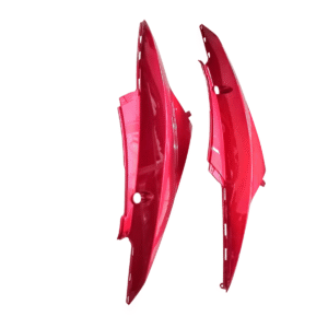 electric scooter rear side body panel red