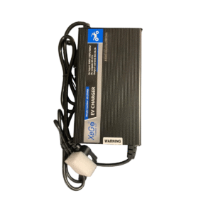 60V 6AMP lithium EV charger with 69.35V DC cut-off aluminium body