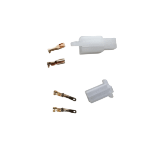 2 pin coupler connector with brass terminals for EV wiring