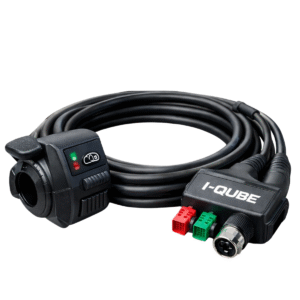 I-QUBE accelerator cable with throttle switch for electric scooter