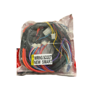 Electric scooter wiring harness for smart controller