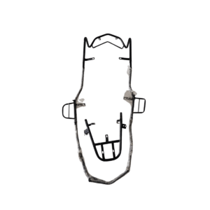 DL model steel guard set black heavy duty scooter frame protection accessory